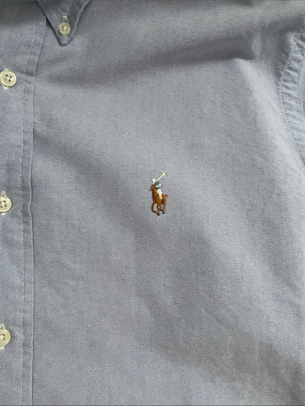 Ralph Lauren Yarmouth Button-Down Oxford Shirt Men's size 16-33 Light Blue